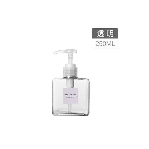 

Japanese Manual Press Soap Dispenser Pump Bottle Empty Shampoo Bottles Dispenser Portable Soap Saboneteira Bathroom Storage