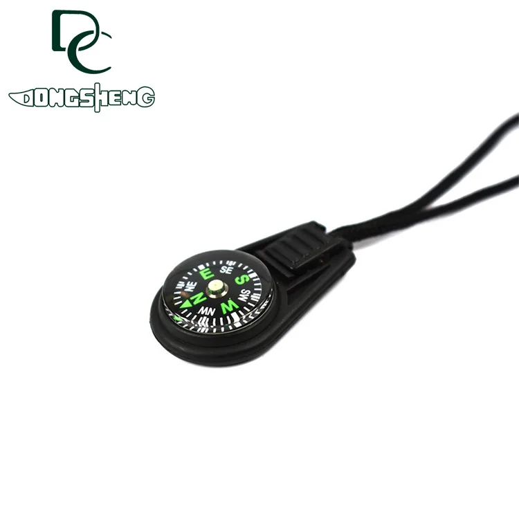 G20 Outdoor Logo Bearing Compass Multifunctional Portable Backpack Zipper Tail String Clip Pendant |