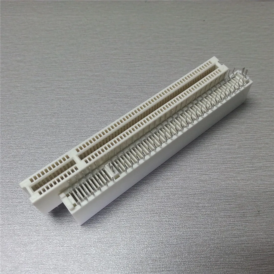 Разъем PCI 120pin штекер гнездо белая полоса стандартная материнская плата ремонт