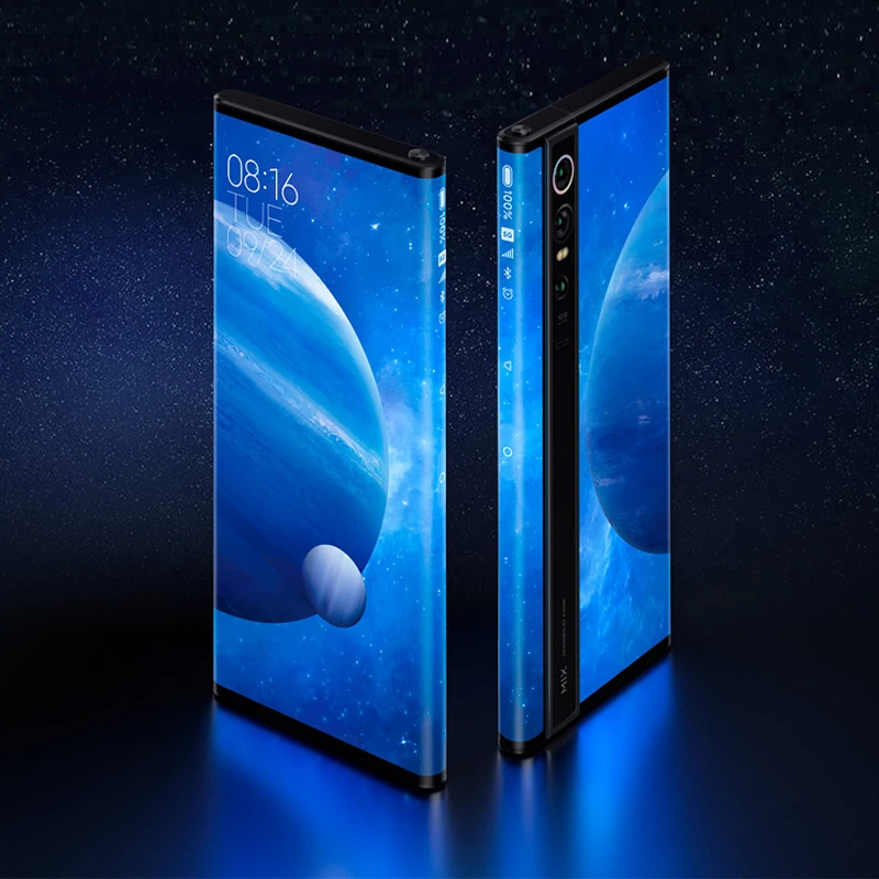 Xiaomi MIX Alpha 12 ГБ 512 ГБ Snapdragon 855 Plus 7,9" OLED 5G объемный экран супер флагманская Тройная камера MIUI Alpha 4050 мАч