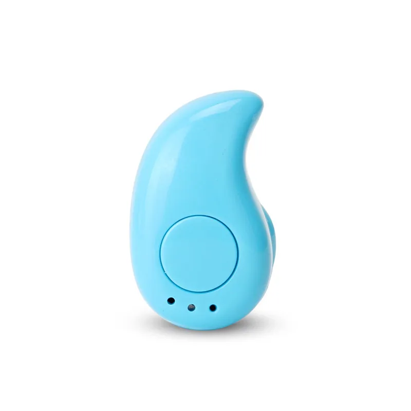 Синий Мини беспроводные Bluetooth наушники, спортивные наушники с микрофоном, гарнитура, наушники для всех телефонов, для samsung, huawei, Xiaomi, Android - Цвет: Синий