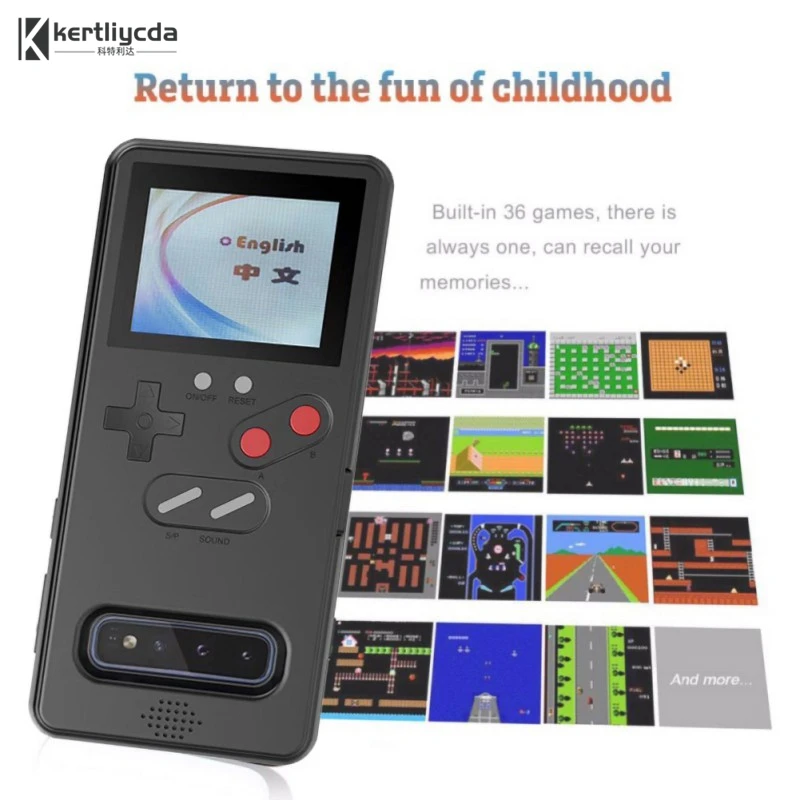 Перезаряжаемый полноцветный дисплей игровой чехол для телефона samsung S10 Plus Note 10 Pro