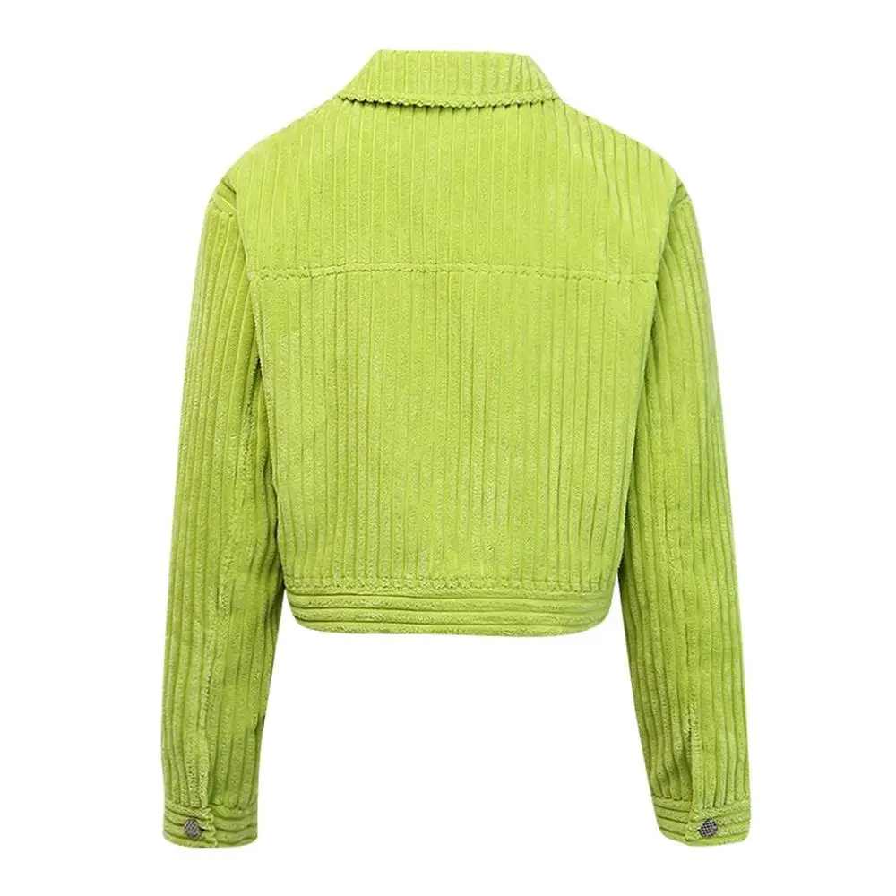 Крутая уличная одежда для девочек верхняя пальто новинка 2020 модная Вельветовая