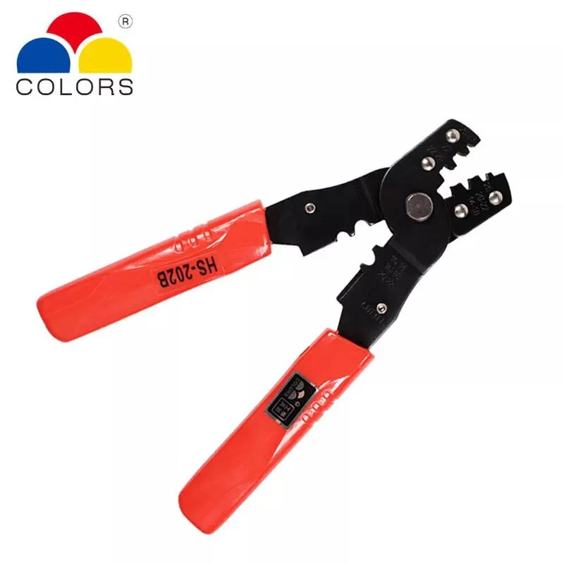 

HS-202B Snap Ring Terminals Crimpper Mini Pliers Wires Terminals Crimpper Multi Functional Crimping Tool For Household Tool