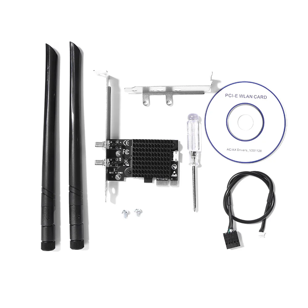

2,4/5G Двухдиапазонная гигабитная PCIe 1X беспроводная сетевая карта PCI Express WiFi Ресивер Мини беспроводная сетевая карта