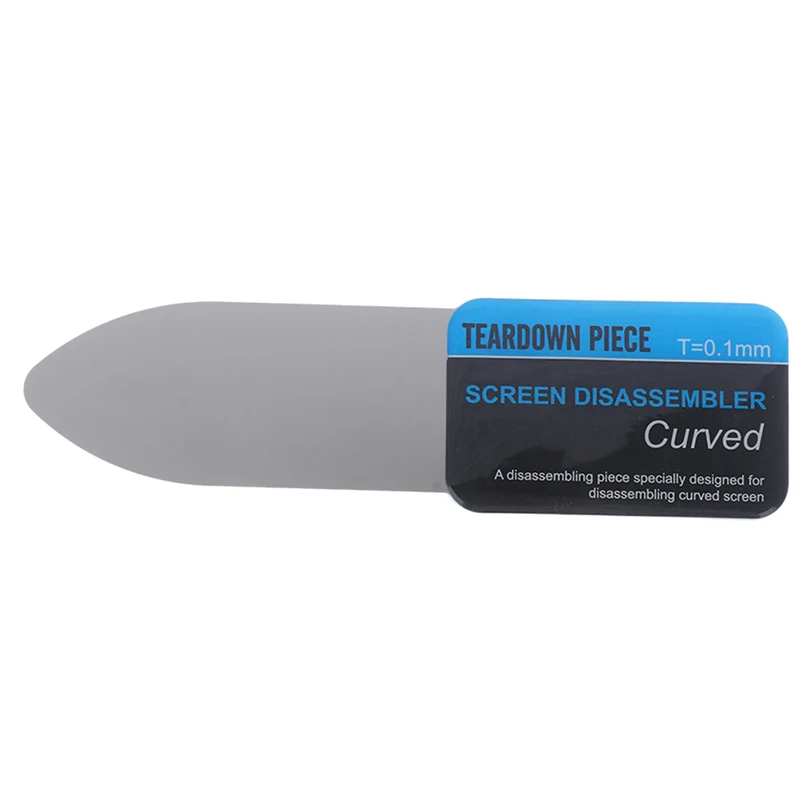 Quping Disassemble Stainless Steel Card LCD Screen Opening Tool Mobile Phone Disassemble Unpacking Tool For Smartphone Repair