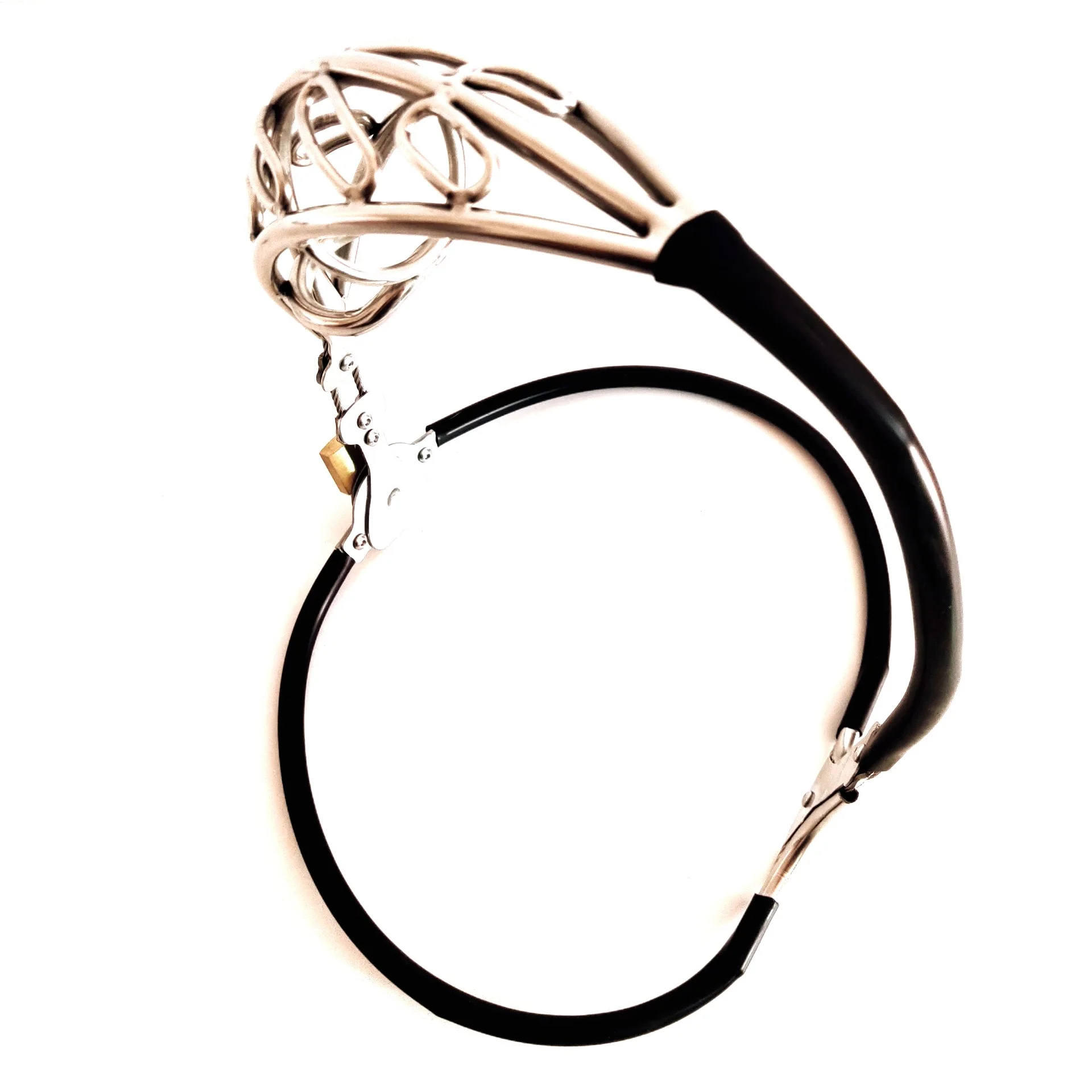 Защелка из нержавеющей стали Мужской Пояс верности кольцо для пениса устройство