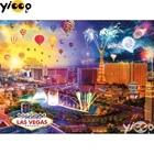 Полноразмернаякруглая алмазная живопись, вышивка, Сказочная мозаика Лас-Вегас стразы, вышивка крестиком, Декор, подарок EX1069