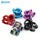 Велосипедный стержень для горного велосипеда, 35 мм, CNC, ультралегкий стержень руля 31,8 мм, стержни из алюминиевого сплава для горного велосипеда, велосипедные детали 31,8*28,6*35 мм