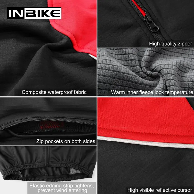 INBIKE, Мужская мотоциклетная куртка, тепловая, теплая, MTB, для велосипеда, для мотоцикла, ткань, Спортивная, для велоспорта, для бега, для мотора, для спорта, ветрозащитная, моторная куртка