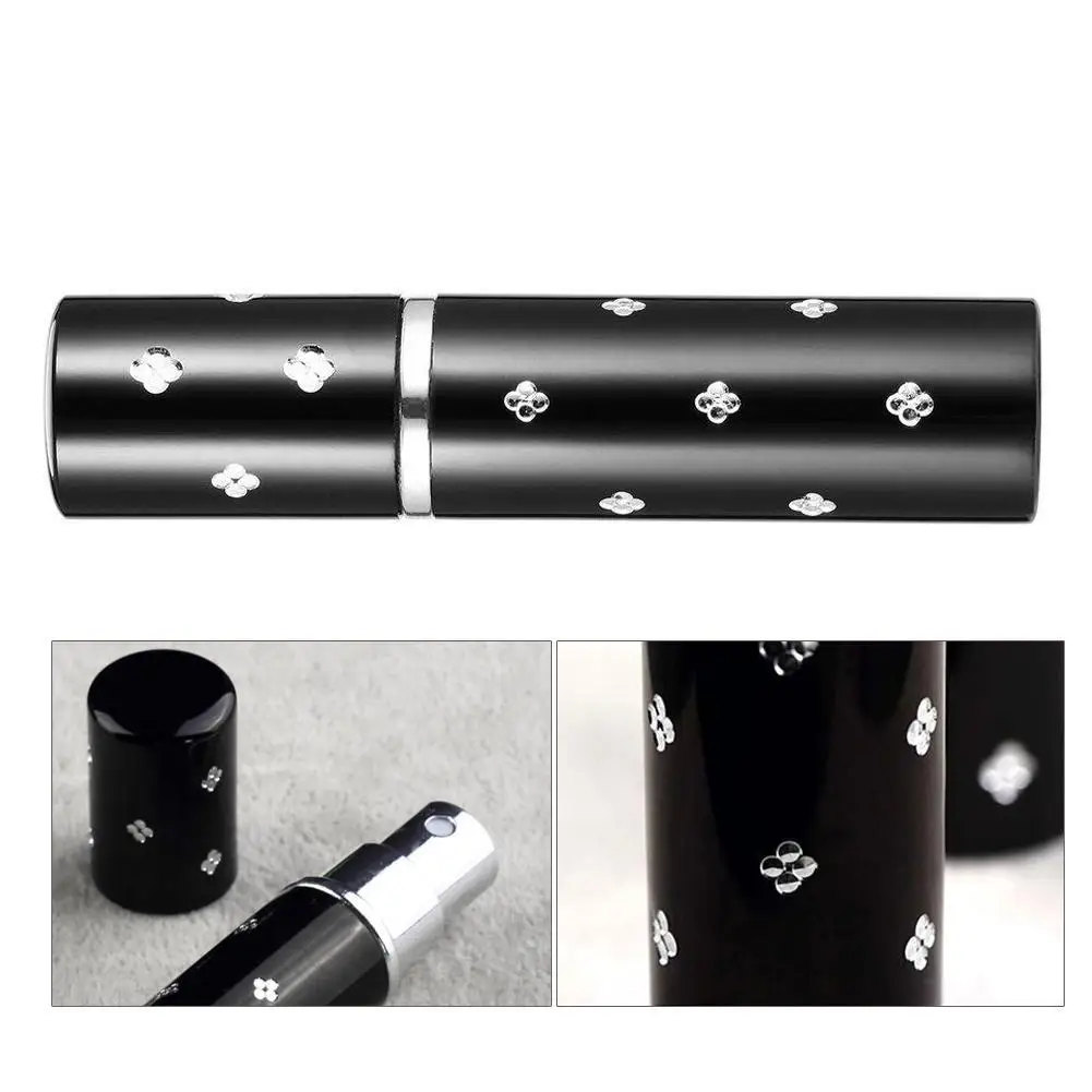 Два вида мини пустые флаконы распылителя духов для путешествий Чехол RJ с