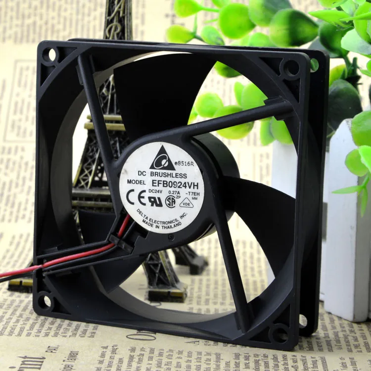 

Новый оригинальный 9 cm 9225 24V 0.27A инверторный вентилятор EFB0924VH