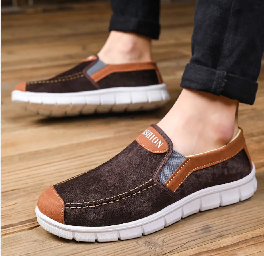 Сезон весна осень Модные мужские туфли повседневные студенческие дикие дышащие