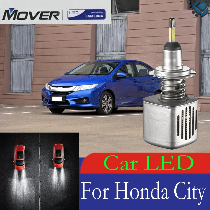 Светодиодные лампы для автомобильных фар предоставленные SAMSUNG Honda CITY белые