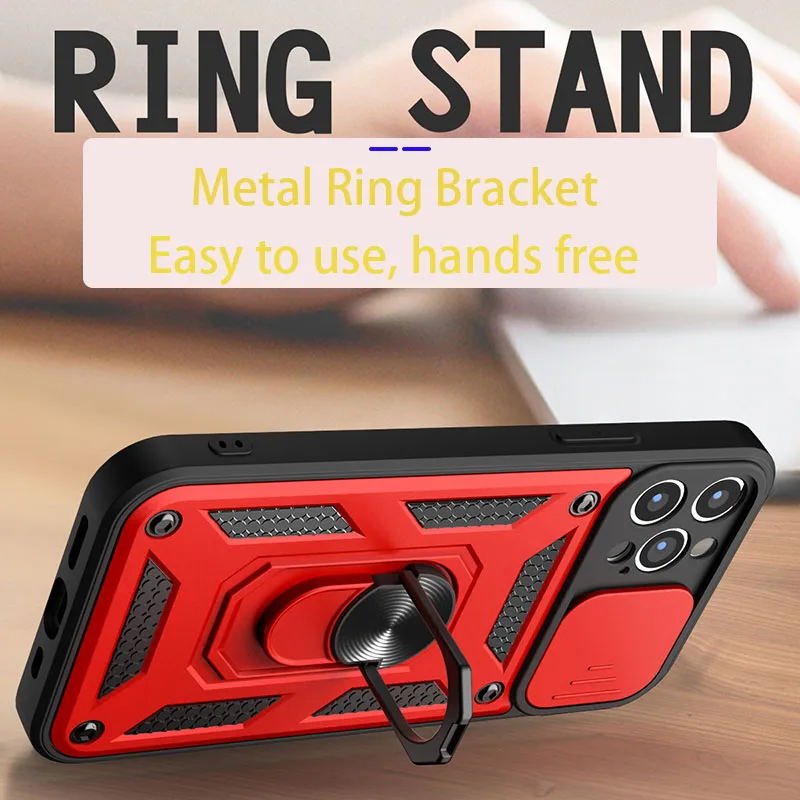 Чехол с кольцом для Huawei Y9 Prime 2019 STK-L21 6,59 дюймов защитный чехол с защитой от ударов, съемным крышкой для камеры.
