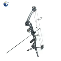 35-70lbs Pulley Compound Bow Powerful Adjustable Bow With Labor-saving Structure Outdoor Archery Hunting Shooting