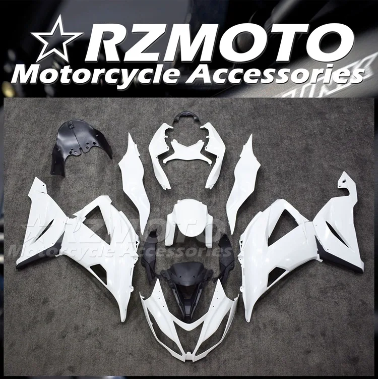 

Новый комплект обтекателей из АБС-пластика подходит для Kawasaki ZX6R ZX-6R Ninja 636 2013 2014 2015 2016 2017 2018 белый комплект кузова