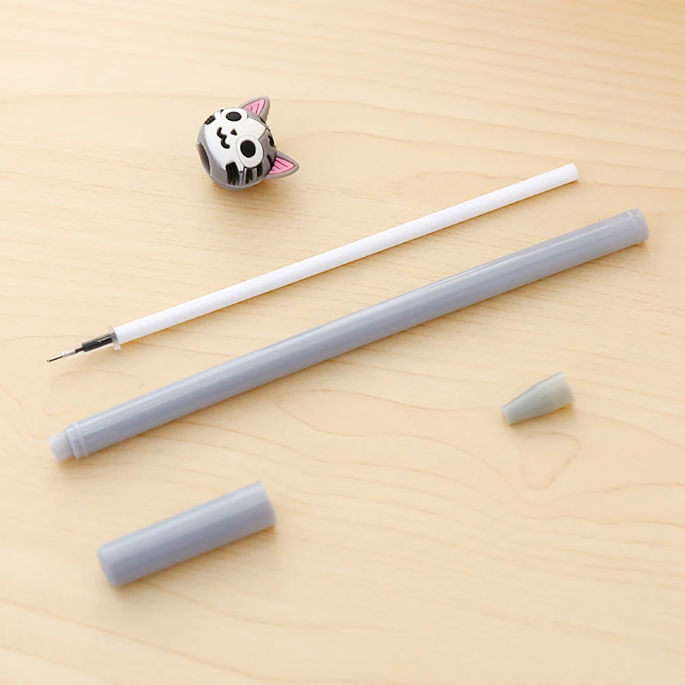 Гелевая ручка Kawai в Корейском стиле Забавные милые канцелярские принадлежности с