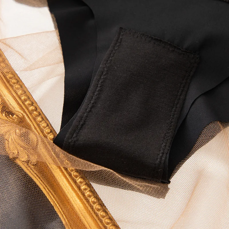 

Women's Solid Color Fishnet Bikini Low Waist Panties Seamless Sexy Mesh Stretch Panties Pure Cotton Breathable Comfortable Thong