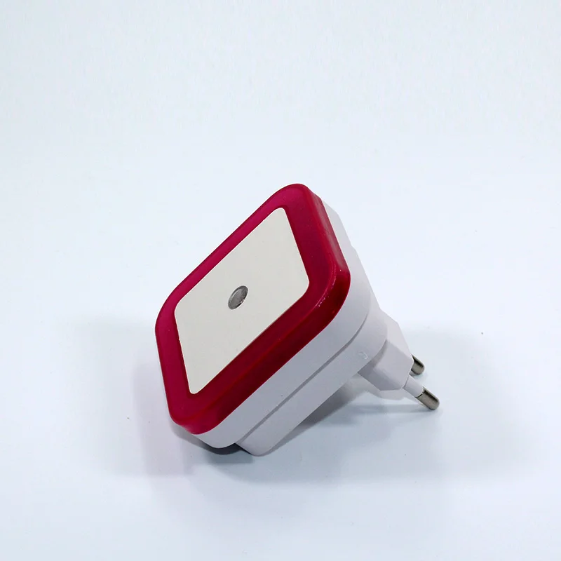 Светодиодный ночник EU US Plug Light Sensors управление Маленькая ночная подсветка 110 В 220 В Гостиная Спальня Коридор Освещение