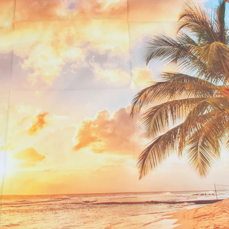 Фоны для фотосъемки виниловые фоны реквизит 5x3FT фото пляж Закат красота |