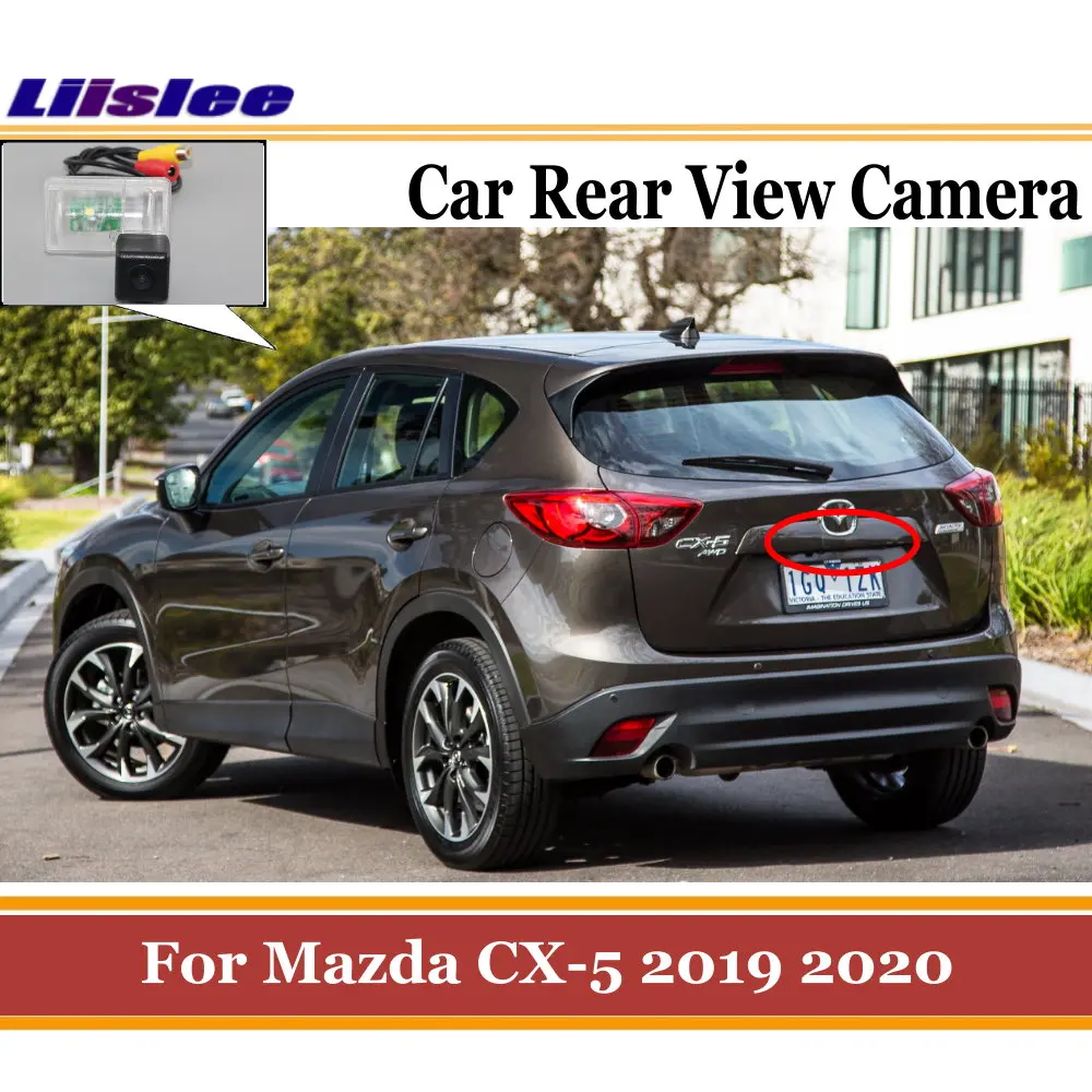 Автомобильная камера заднего вида для Mazda CX 5/CX 9 2019 2020 парковочная HD ПЗС|Камеры