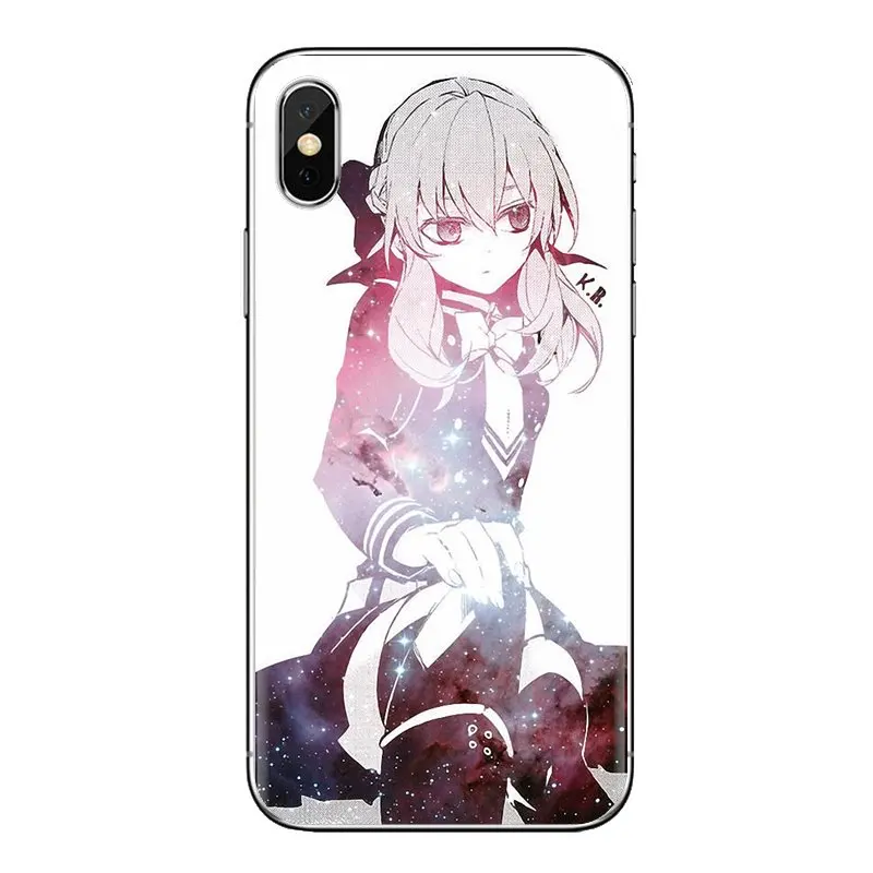 Аниме последний Серафим конец ТПУ чехол сумка для iPhone XS Max XR X 4 4s 5 5S 5C SE 6 6S 7 8 Plus samsung