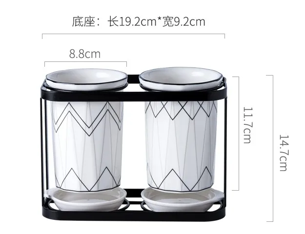 Керамическая ложка с мраморной текстурой столовые приборы палочки для еды