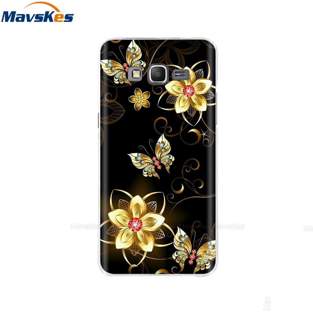 25 Чехол для samsung Galaxy Grand Prime, G530, G530H, G531, G531H, G531F, SM-G531F, флора, ТПУ, чехол, милый силиконовый чехол для телефона - Цвет: 25