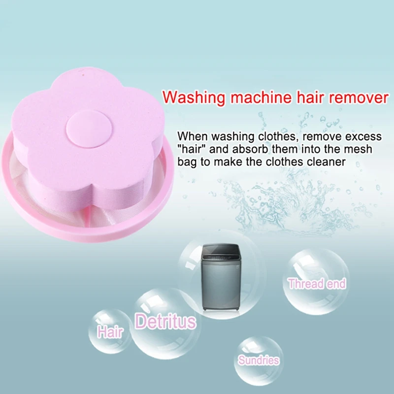 

Laundry Balls Discs Hair Removal Catcher Filter Mesh Pouch Cleaning Balls Bag Dirty Fiber Collector Washing Machine Filter