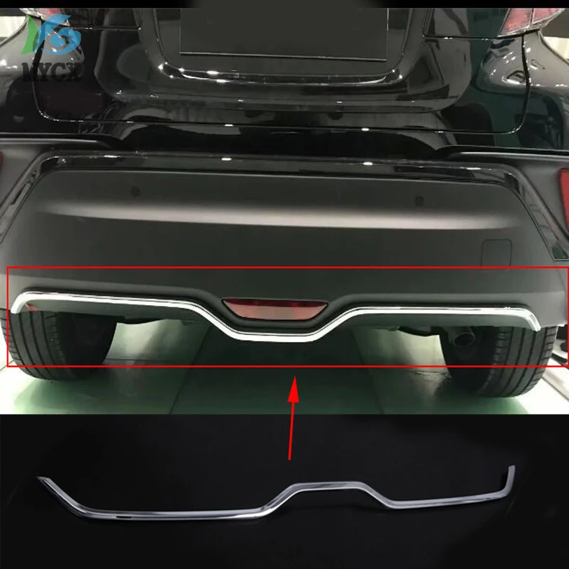 2016 2017-2020 для Toyota C-HR CHR C HR Задняя Крышка багажника Крышка-дверца литья отделка