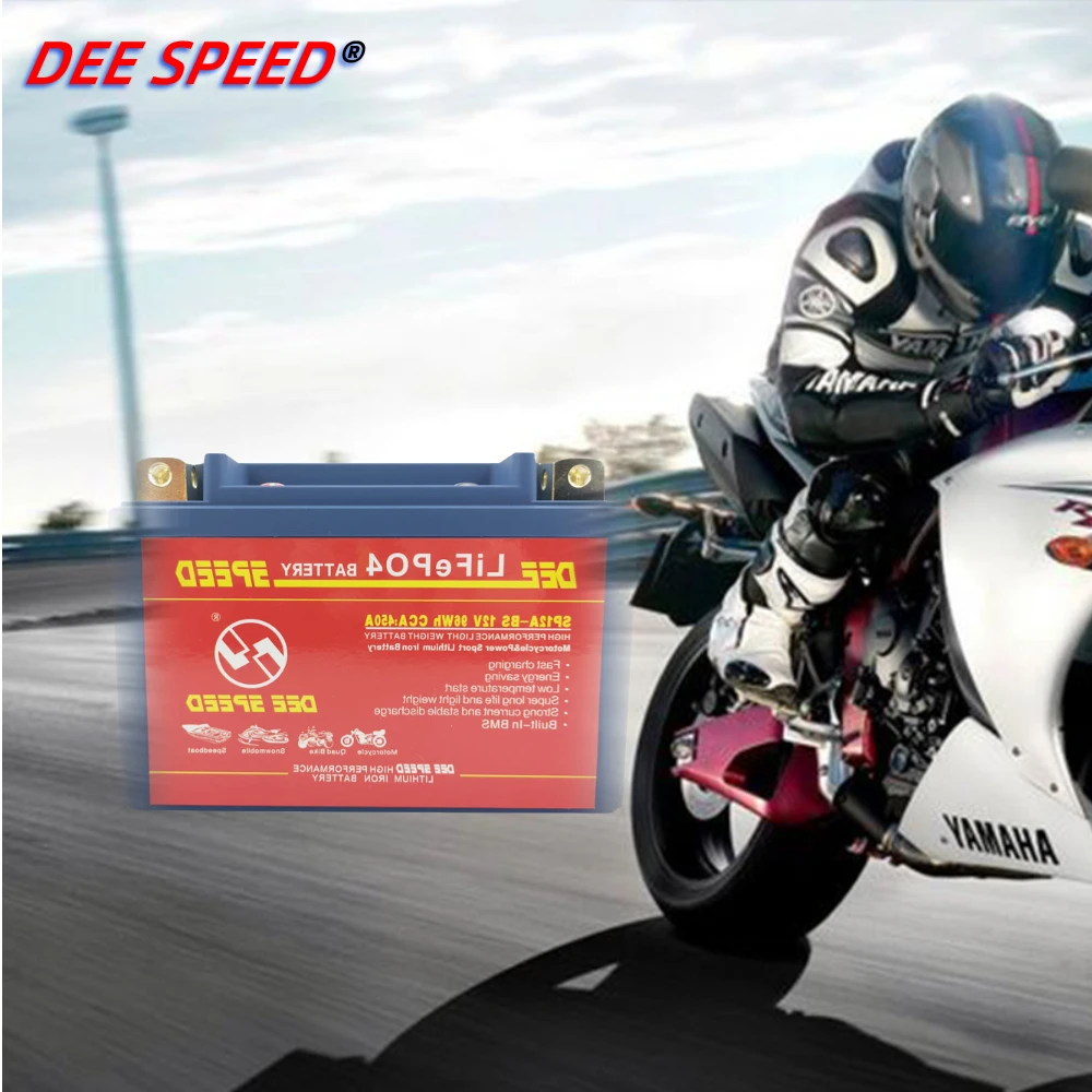 Литий Железный Аккумулятор LiFePo4 12 В 14 BS Ач для мотоцикла заменяемая свинцово