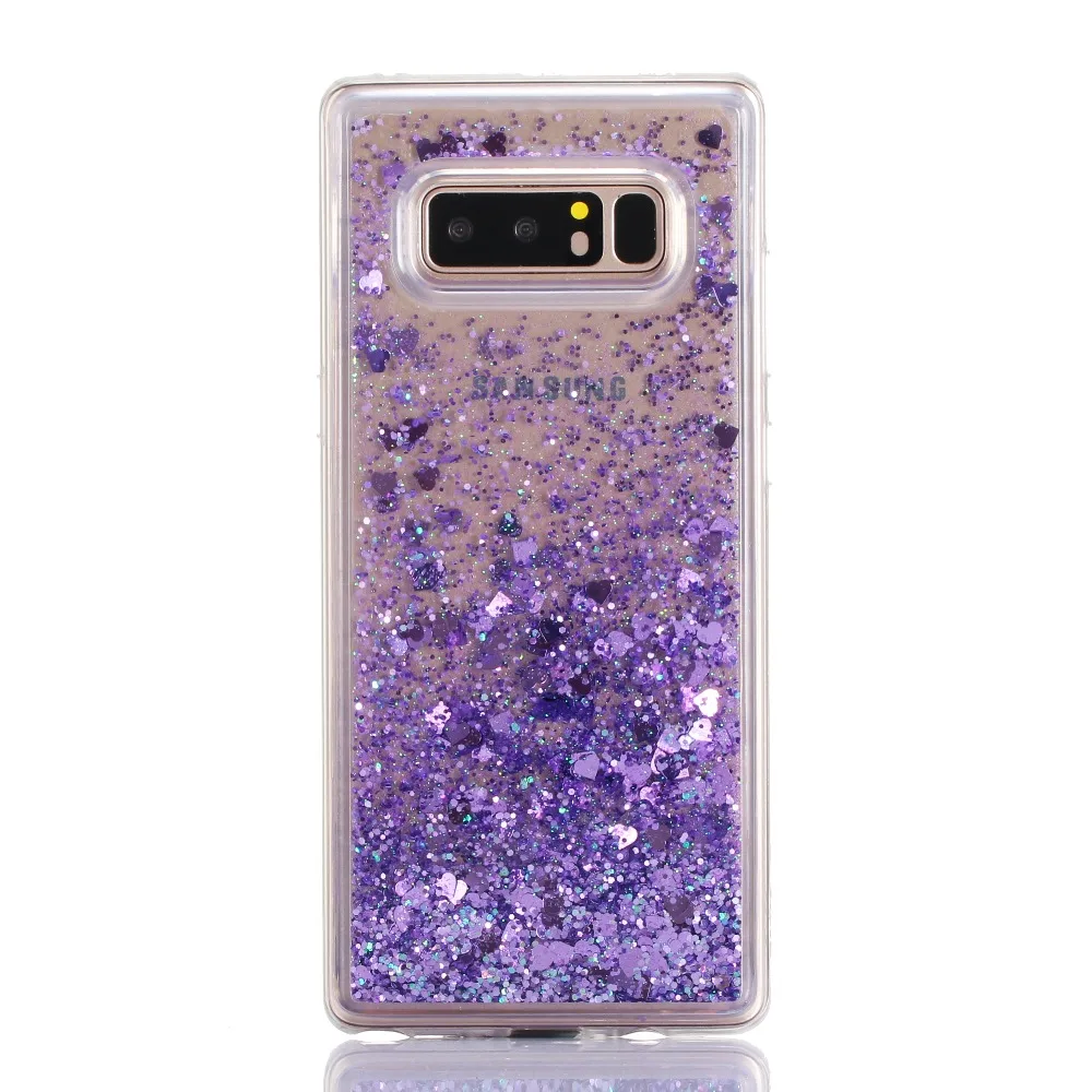 Чехол для телефона с динамической жидкостью и зыбучим песком Samsung Galaxy A7 A9 2018 чехол