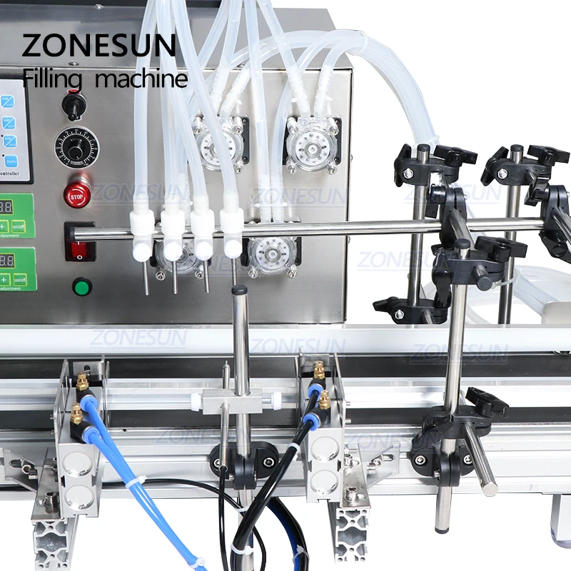 ZONESUN Автоматическая настольная машина для розлива жидкости с ЧПУ оборудование