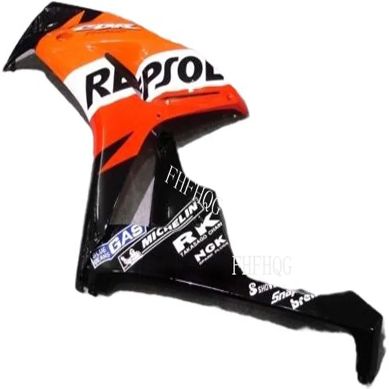 Комплект литых обтекателей для CBR 1000 RR 2006 2007 1000RR оранжевого и черного цветов CBR1000RR