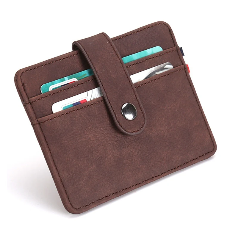 style 1 Coffee Модный зажим для денег, мужские кошельки, минималистичные магнитные зажимы для денег, держатель для денег, зажим для денег, чехол для кредитных карт, зажимы для денег - Цвет: style 1 Coffee