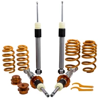 shock suspension 2 front 2 rear shocks coilover kit for audi a4 b6 b7 8e 2wd quattro hottuning 2001 2008