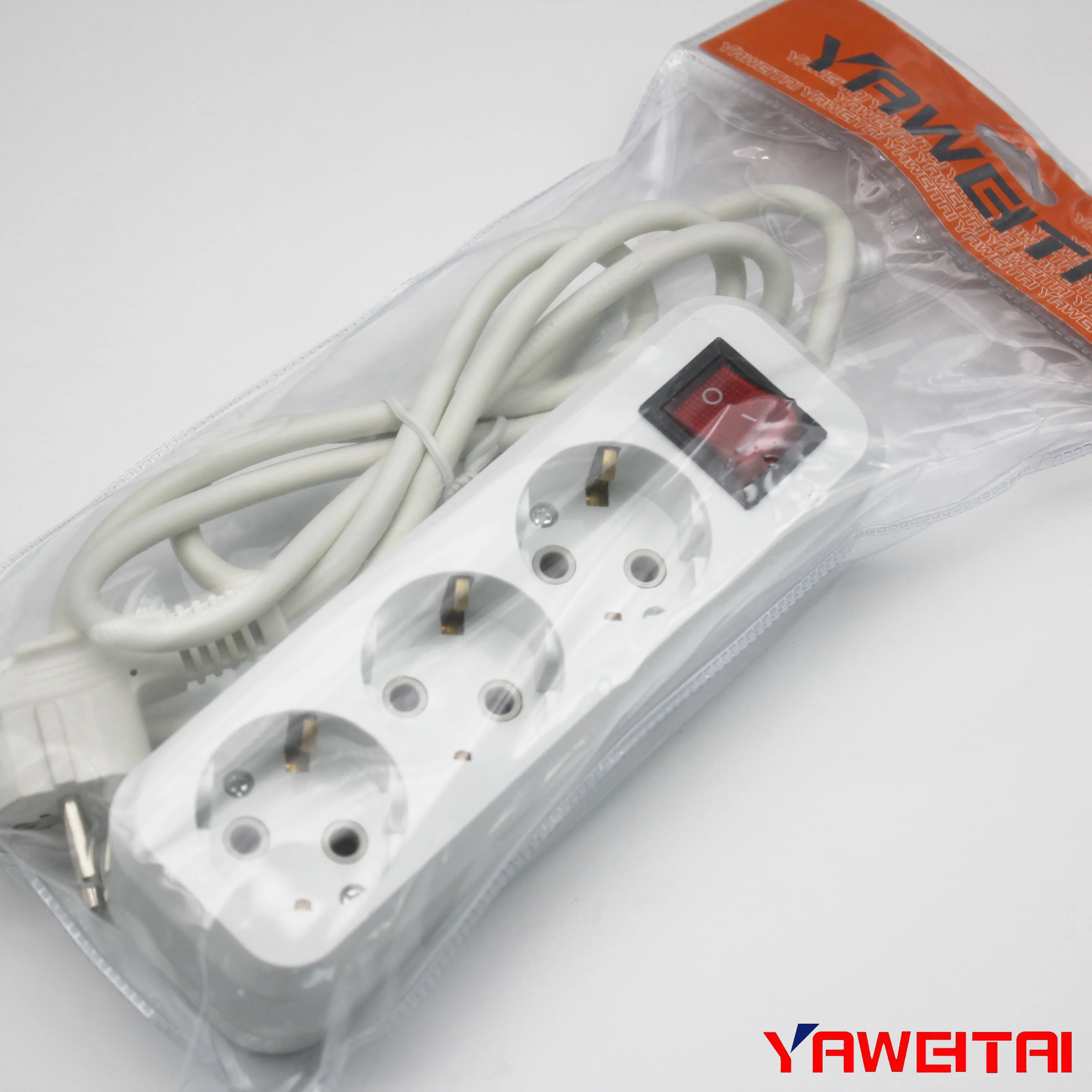 Многофункциональный Белый Европейский удлинитель питания 250 в 10 А 16 1 5 м 3/4/5 jack