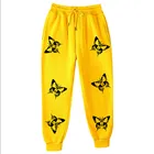 Спортивные штаны с принтом бабочек, для мужчин и женщин, для занятий танцами, для зимы, 2021