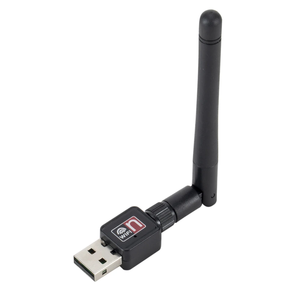 Сетевая карта Mini USB WiFi адаптер 150 Мбит/с 2 дБи ПК антенна донгл 4G Ethernet