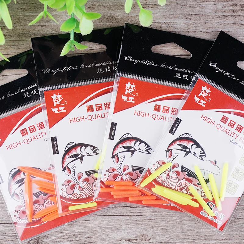 Yellow Orange Color DIY Conspicuous Triangular Diamond Shape Fishing Floats Drift Tail Fresh Water Fishing Tool Tool Accessories