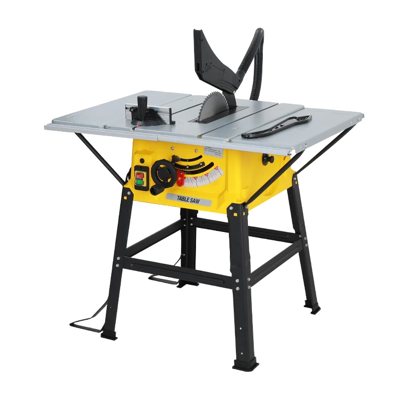 10-дюймовый Настольный резки пыли пила точность пуш-ап Круглопильный