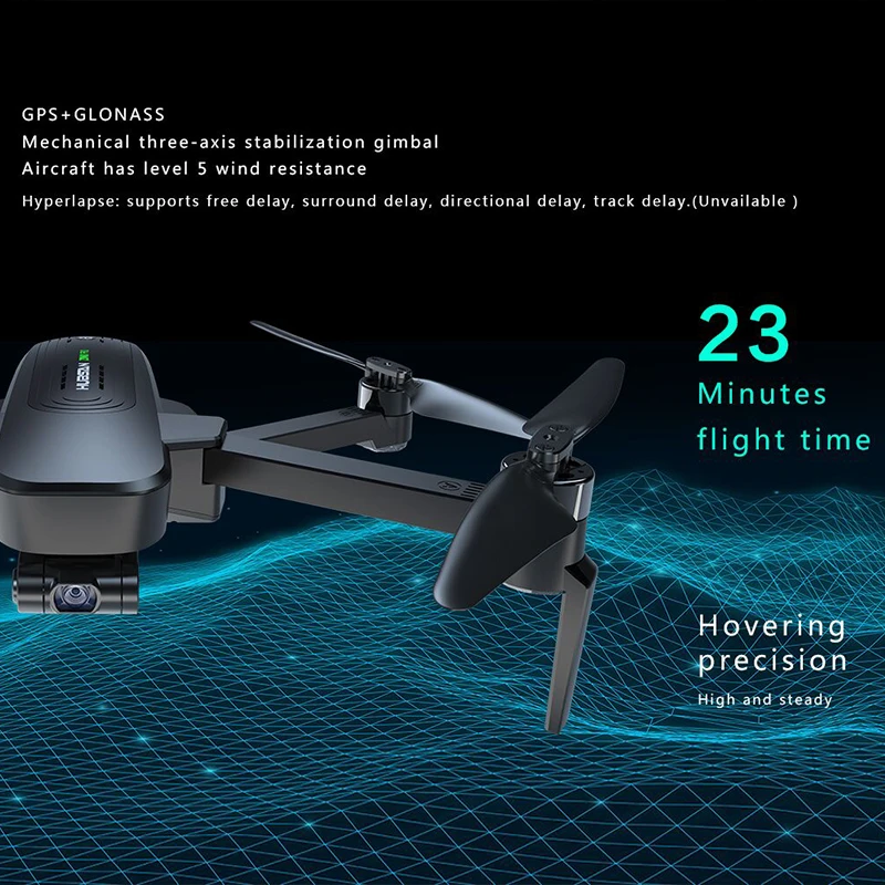 HUBSAN Zino Pro GPS 5G Wi Fi 4 км FPV Дрон р/у вертолет со стальным корпусом в формате 4K UHD Камера