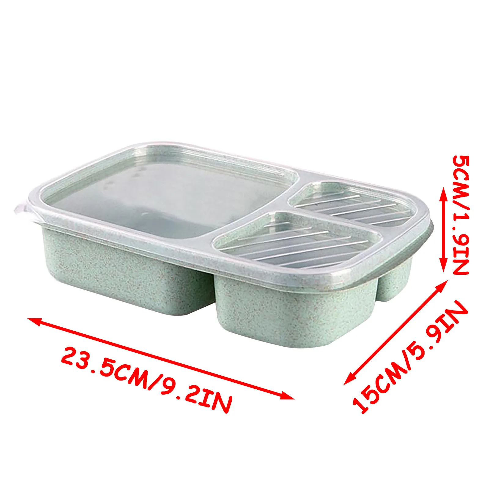 Здоровая Пшеничная солома микроволновый Ланч-бокс Bento дорожный пищевой