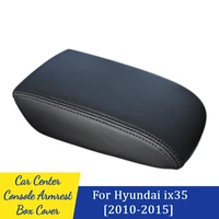 car center console cover armrest cushion arm rest protector seat central box lid pad accessories for hyundai ix35 2010 2015