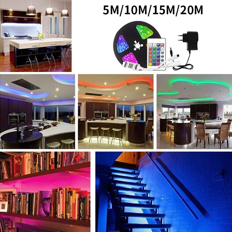 

10 15 20 5050 IP20 RGB Bluetooth 12