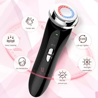 facial ems beauty skin care tool vibration essence import machine reduce wrinkles dirt oily remover pore cleaner
