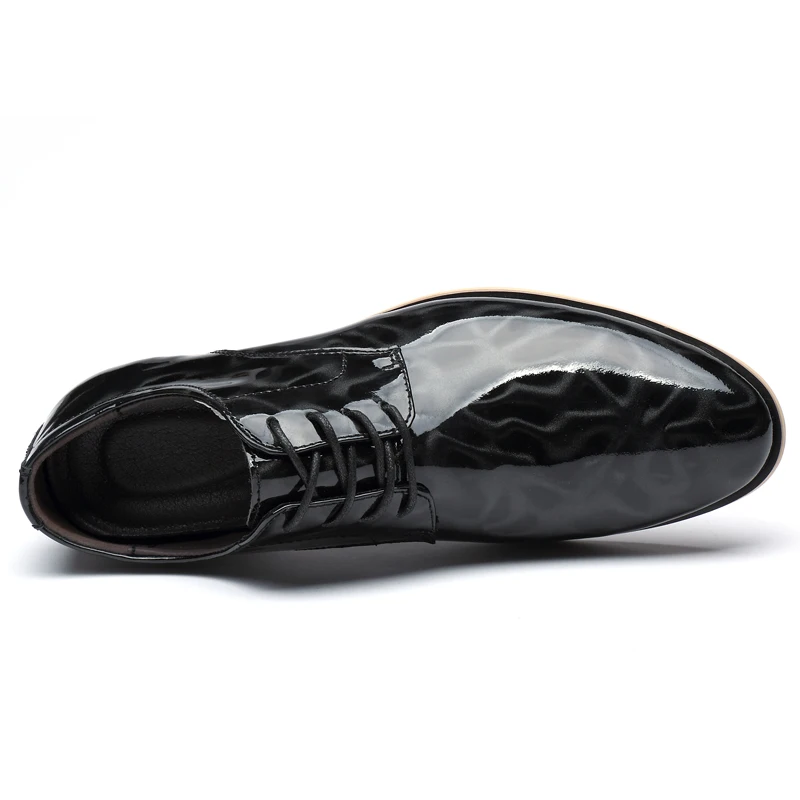 Мужская повседневная обувь большие размеры 37-48 Повседневная Деловая кожаная для