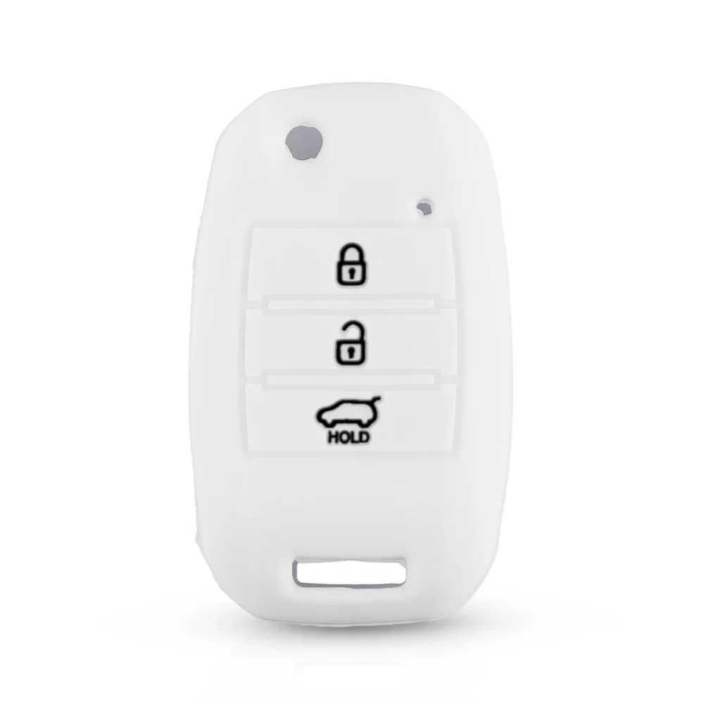 KEYYOU силиконовый откидной Чехол для автомобильного ключа чехол KIA K2 K3 K4 K5 Sid Rio Soul