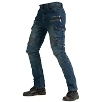 jeans casual knee pads motorcycle trousers denim blue trousers motorcycle advanced black denim trousers